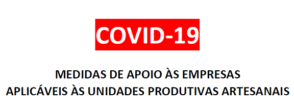 COVID-19 - Medidas de apoio às empresas aplicáveis às UPA 