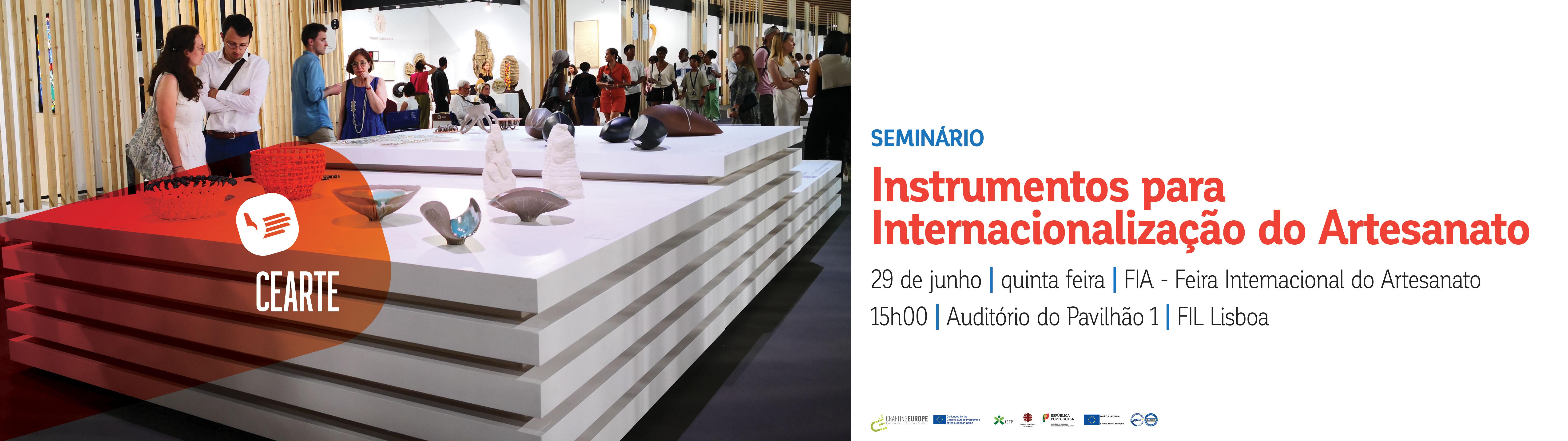 Seminário: Instrumentos para Internacionalização do Artesanato