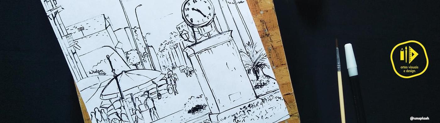 Urban Sketching -  iniciação 